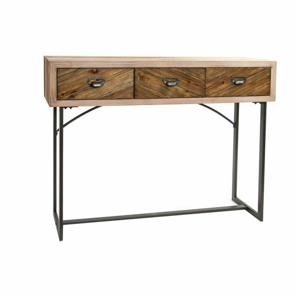 Console DKD Home Decor Metal Wood (110 x 32 x 85 cm)-0