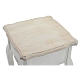 Side table DKD Home Decor Versalles Fir Wood White 35 x 35 x 80 cm-1