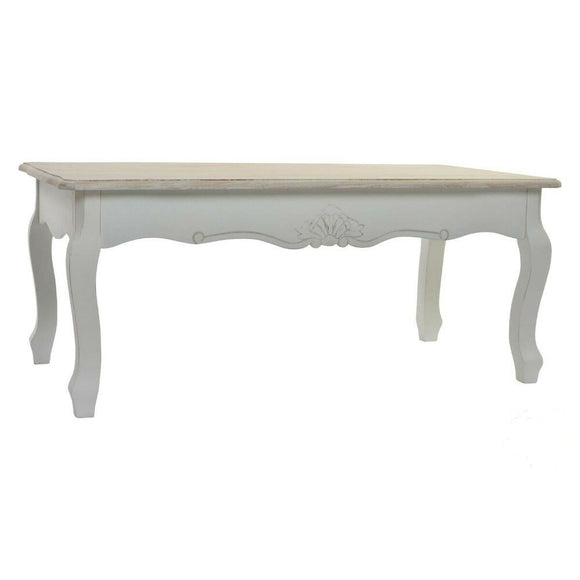 Side table DKD Home Decor White Wood (120 x 60 x 50 cm)-0