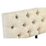 Bench DKD Home Decor   Fir Natural Black Beige Polyester (61 x 51 x 77 cm)-2