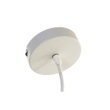 Ceiling Light DKD Home Decor White Natural Bamboo 40 W 83 x 83 x 40 cm-2