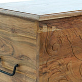 Chest DKD Home Decor Wood Colonial Acacia 90 x 40 x 40 cm-3