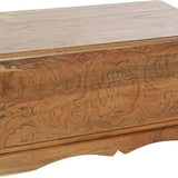 Chest DKD Home Decor Wood Colonial Acacia 90 x 40 x 40 cm-1