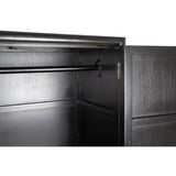 Cupboard DKD Home Decor Black Golden 120 x 50 x 175 cm-3