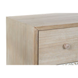 Chest of drawers DKD Home Decor 80 x 42 x 80 cm Natural White Leaf of a plant-4