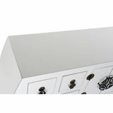 Console DKD Home Decor Fir Silver White MDF Wood 98 x 26 x 80 cm-1