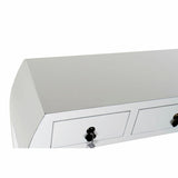 Console DKD Home Decor White Silver Fir MDF Wood (96 x 26 x 80 cm)-2