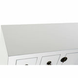 Console DKD Home Decor White Silver Fir MDF Wood (95 x 24 x 79 cm)-2