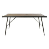 Dining Table DKD Home Decor Metal Fir 161 x 90 x 75 cm-4