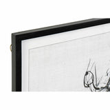 Painting DKD Home Decor 70 x 2,5 x 90 cm Lady Modern (2 Units)-1