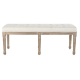 Bench DKD Home Decor   Rubber wood 122 x 41 x 46 cm-1