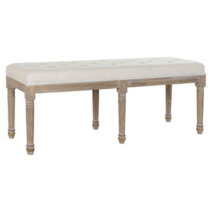 Bench DKD Home Decor   Rubber wood 122 x 41 x 46 cm-0