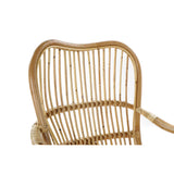 Rocking Chair DKD Home Decor Brown Multicolour Natural Rattan 62 x 94 x 93 cm-4