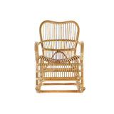 Rocking Chair DKD Home Decor Brown Multicolour Natural Rattan 62 x 94 x 93 cm-2