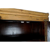 Cupboard DKD Home Decor Natural Metal Fir 85 x 44 x 194 cm-5