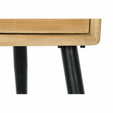 Side table DKD Home Decor Brown Black Metal Fir 100 x 50 x 52,5 cm-3