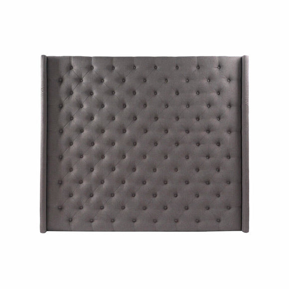 Headboard DKD Home Decor Grey Plastic 194 x 20 x 170 cm-0