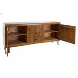 Sideboard DKD Home Decor Brown 178 x 40 x 77 cm Acacia-4