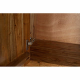 Sideboard DKD Home Decor   100 x 40 x 77 cm Black Brown Acacia-4