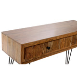 Hall DKD Home Decor Brown Black 118 x 40 x 77 cm-4