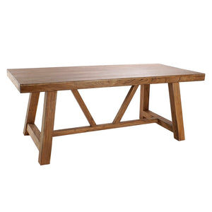 Dining Table DKD Home Decor Acacia (200 x 90 x 77 cm)-0