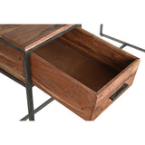 Desk DKD Home Decor Metal Acacia (150 x 60 x 77 cm)-4