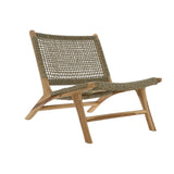 Armchair DKD Home Decor Brown Natural Wood Teak 65 x 80 x 68 cm-0