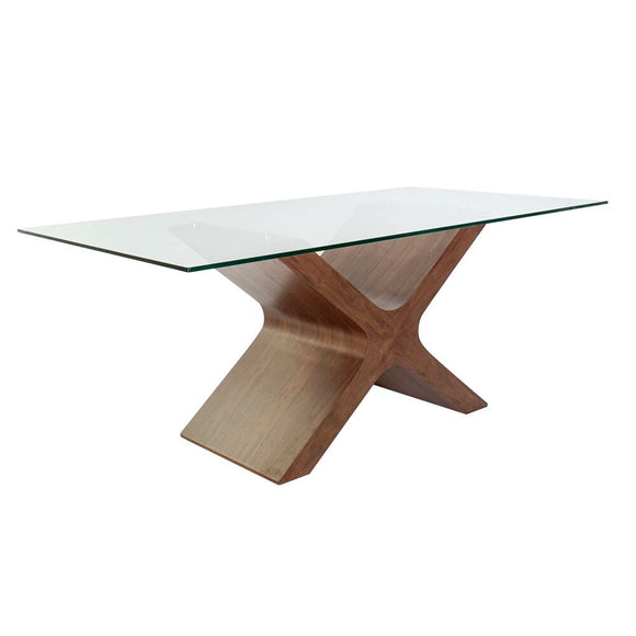 Dining Table DKD Home Decor Crystal MDF Wood 180 x 100 x 76 cm-0