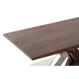 Dining Table DKD Home Decor Wood Steel 120 x 60 x 43,5 cm-1