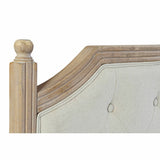 Headboard DKD Home Decor 160 x 6 x 120 cm Natural Beige Rubber wood-2