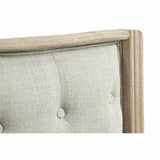Headboard DKD Home Decor Beige Natural Wood Rubber wood 180 x 10 x 120 cm-1