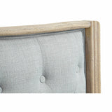 Headboard DKD Home Decor Grey Multicolour Natural Light grey Wood Rubber wood 180 x 10 x 120 cm-1