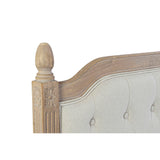 Headboard DKD Home Decor Beige Natural Rubber wood 160 x 6 x 120 cm-1