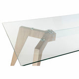 Dining Table DKD Home Decor Crystal MDF Wood 160 x 90 x 75 cm-2
