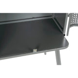 Shelves DKD Home Decor Natural Grey Metal Wood 2 Shelves (79 x 39 x 133 cm)-3