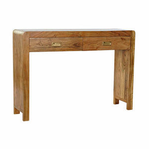 Console DKD Home Decor Natural Acacia 110 x 27 x 76 cm-0