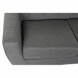 2-Seater Sofa DKD Home Decor 8424001799428 Grey Multicolour Natural Wood Rubber wood Scandi 146 x 72 x 82 cm-1