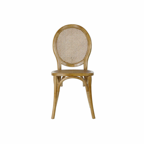 Dining Chair DKD Home Decor Rattan Elm wood 45 x 42 x 92 cm-0