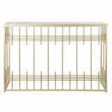 Hall DKD Home Decor Black Golden 120 x 40 x 81 cm-0