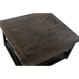 Lift-Top Coffee Table DKD Home Decor 116 x 74 x 44 cm Metal Mango wood-6