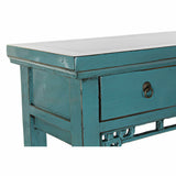 Console DKD Home Decor Blue Turquoise Metal 113 x 38 x 84 cm-2