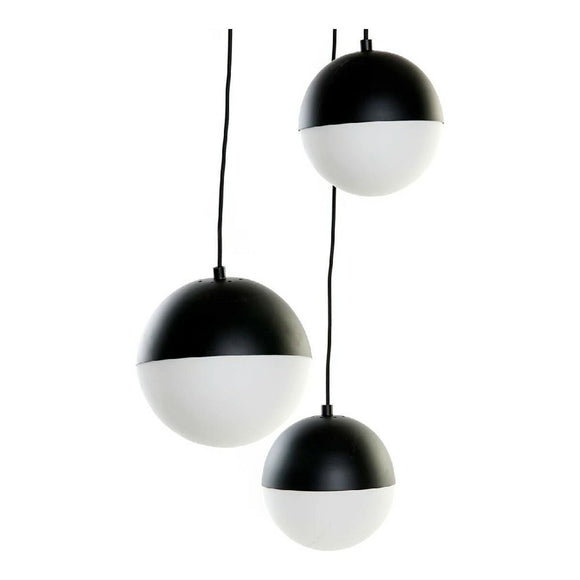 Ceiling Light DKD Home Decor White Black Metal Crystal 220 V (40 x 40 x 80 cm)-0