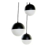 Ceiling Light DKD Home Decor White Black Metal Crystal 220 V (40 x 40 x 80 cm)-0
