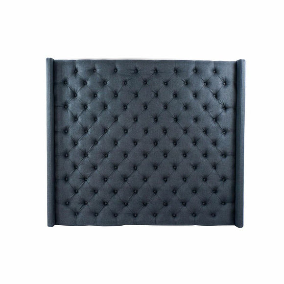 Headboard DKD Home Decor Blue Wood Plastic MDF Wood 198 x 20 x 170 cm-0