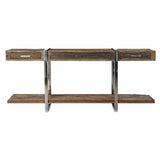 Console DKD Home Decor Wood Steel (180 x 44 x 75 cm)-5