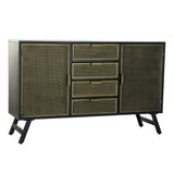 Sideboard DKD Home Decor Metal (144.5 x 42 x 91.5 cm)-3