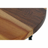 Side table DKD Home Decor Black Natural Wood Metal 45 x 45 x 42 cm-1