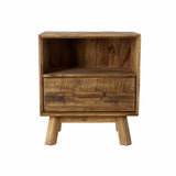 Nightstand DKD Home Decor Recycled Wood (55 x 45 x 62 cm)-2