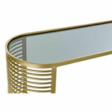 Console DKD Home Decor Golden Metal Crystal 106,5 x 31 x 79,5 cm-1