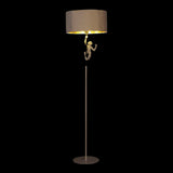 Floor Lamp DKD Home Decor 8424001827312 44 x 44 x 166 cm Black Golden Metal White Resin 220 V 50 W (2 Units)-4